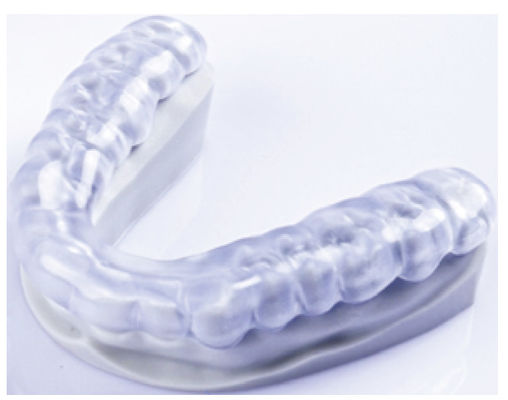 Durchsichtiger Occlusal Guard Hard Appliance Hard Night Guard für das Zähne schleifen