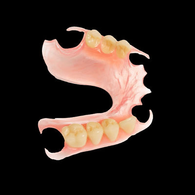 Pink TCS Flexible Partials Ausgezeichnete Aufbewahrung TCS Flexible Prothese